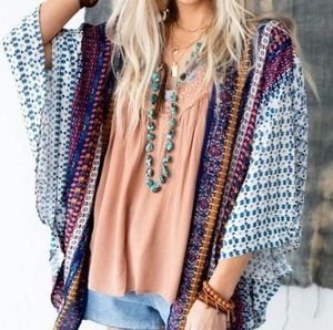 Boho kimono